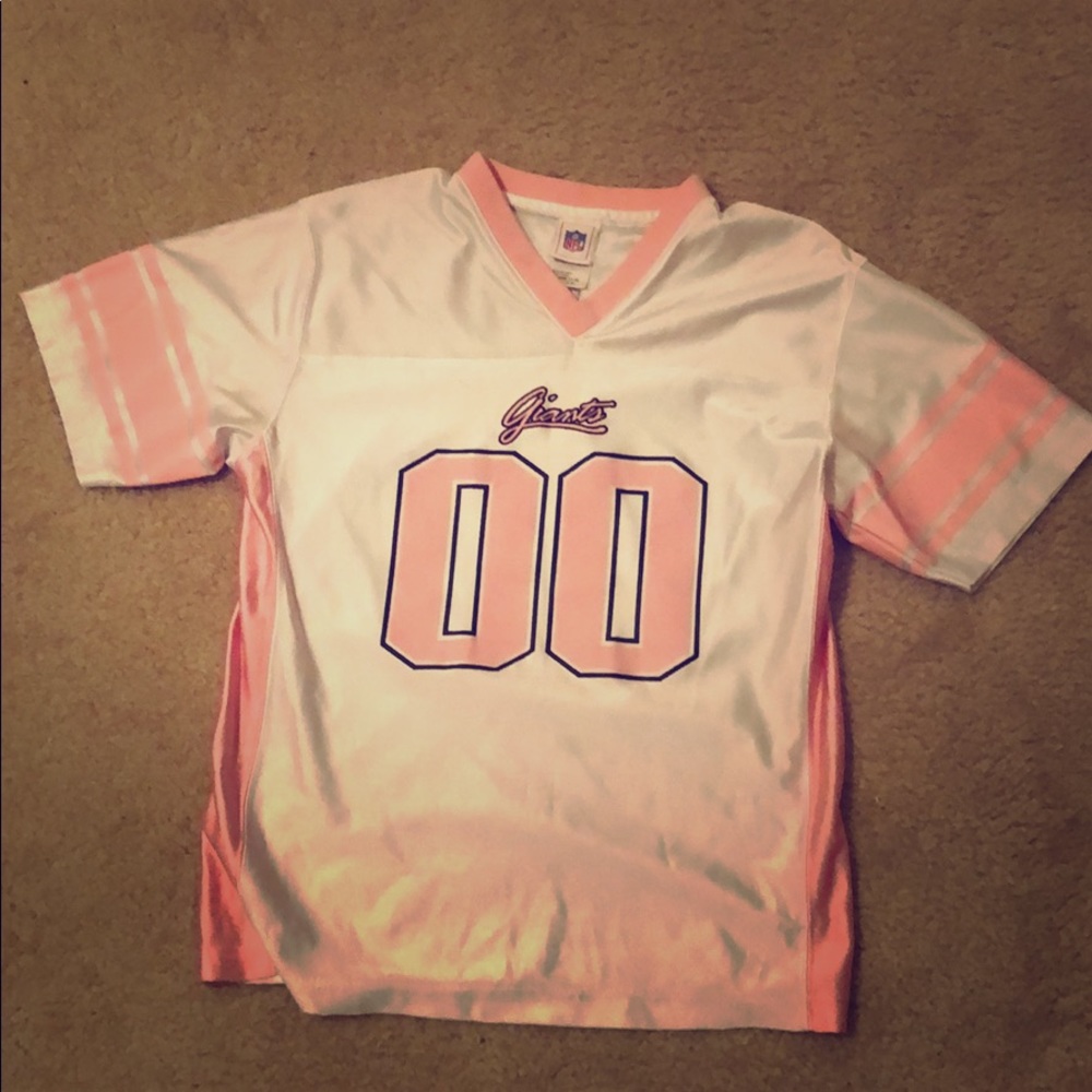 Giants pink NFL jersey
